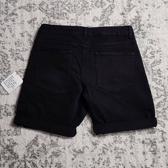 ASOS Black Jean Shorts for Men - Picture 6 of 10